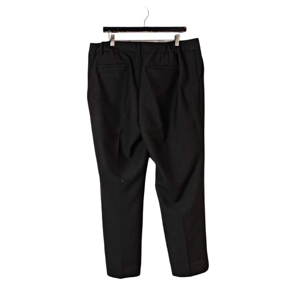 Talbots Women's Hampshire Ankle Pants: Black; Plus 16W - Picture 3 of 13